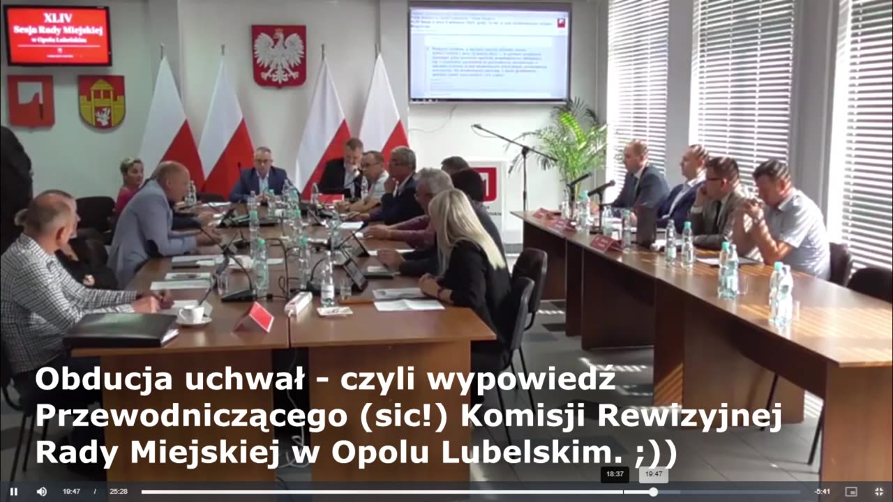 Przewodniczący Komisji Rewizyjnej (sic!) i "obdukcja" uchwał.. Kompetencje+