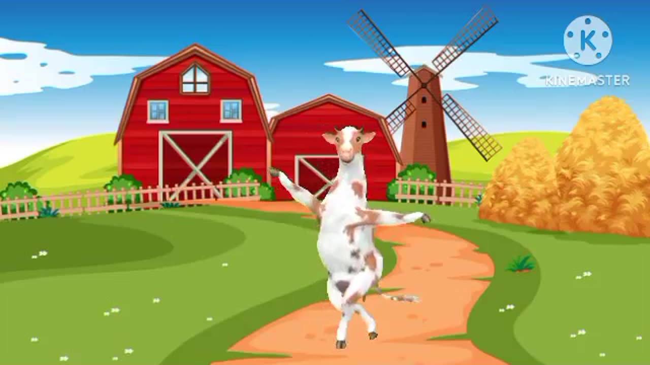 Dancing cow