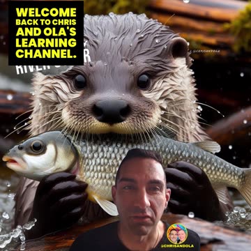 WHO LIKES SWIMMING? Chris talks NA River Otters