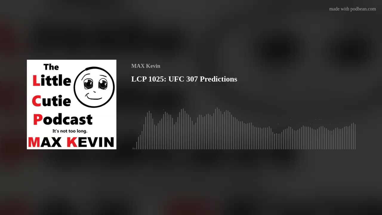 LCP 1025: UFC 307 Predictions