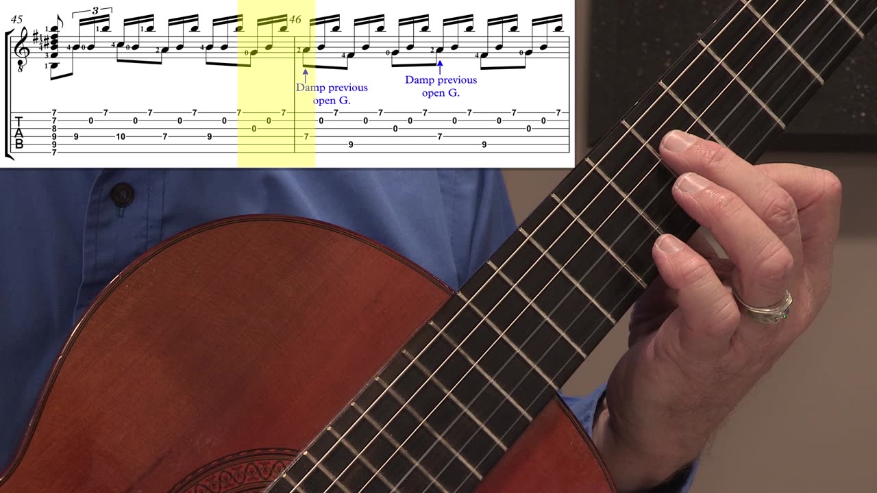 Technique Left-Hand, Part I. Video #55: m45-48