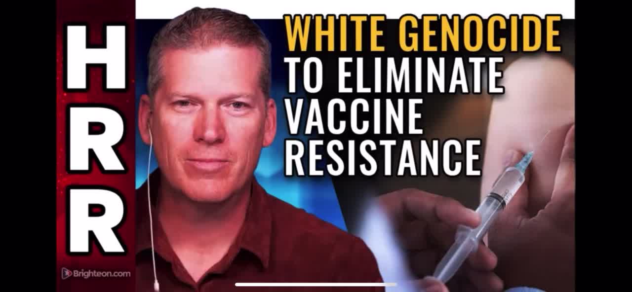 Video Surfaces of CDC OfficialCalling for WHITE GENOCIDE to Eliminate Vaccine Resistance