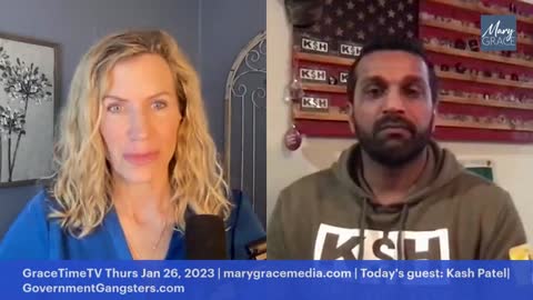 GraceTimeTV LIVE | w guest Kash Patel Report Update.