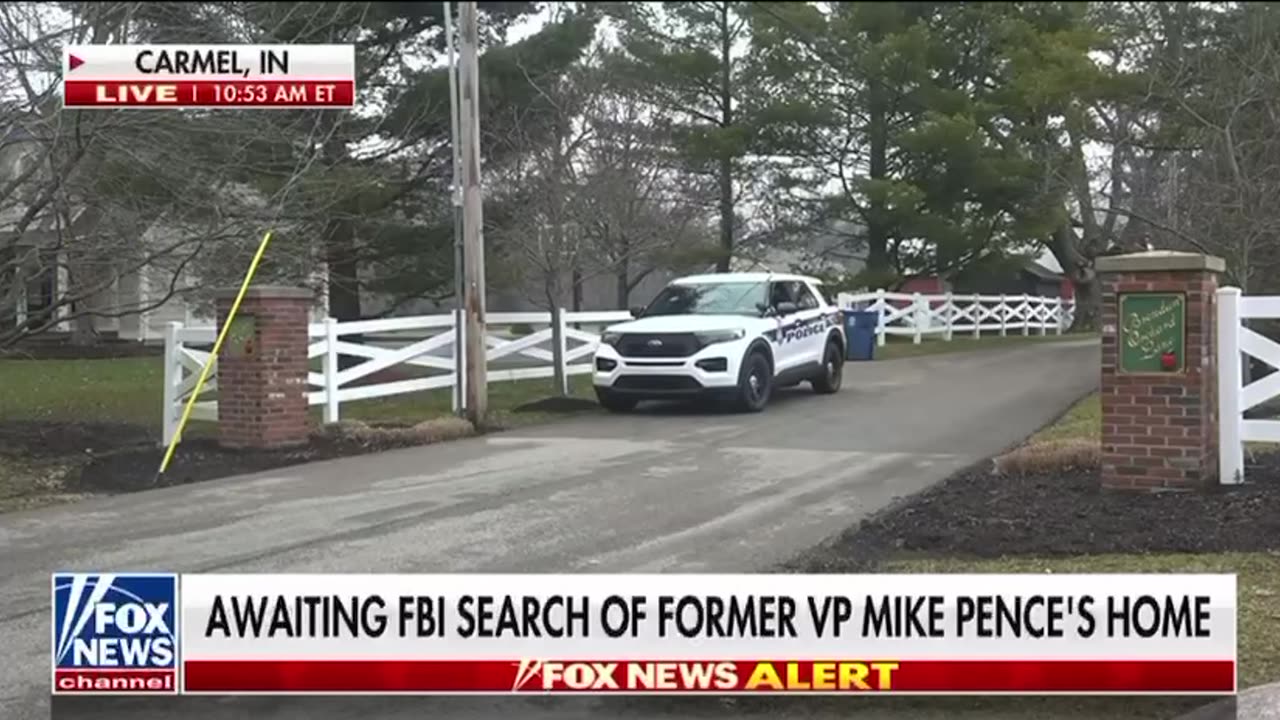 FBI searching Pence Home