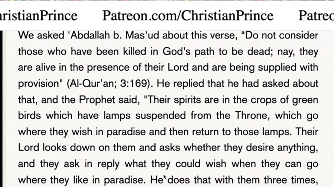 Christian prince Aisha and Hafsa they strike against Muhammad