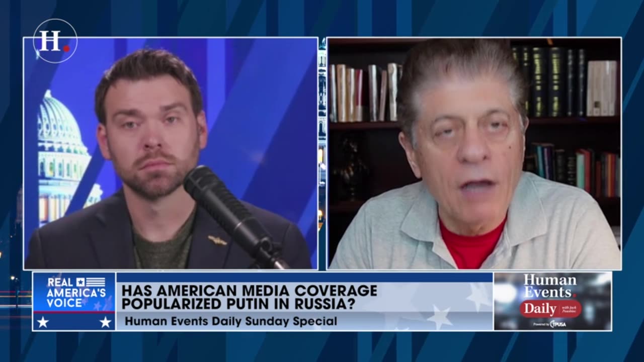 Judge Andrew Napolitano tells Jack Posobiec: "It's so typical of government's heavy hand