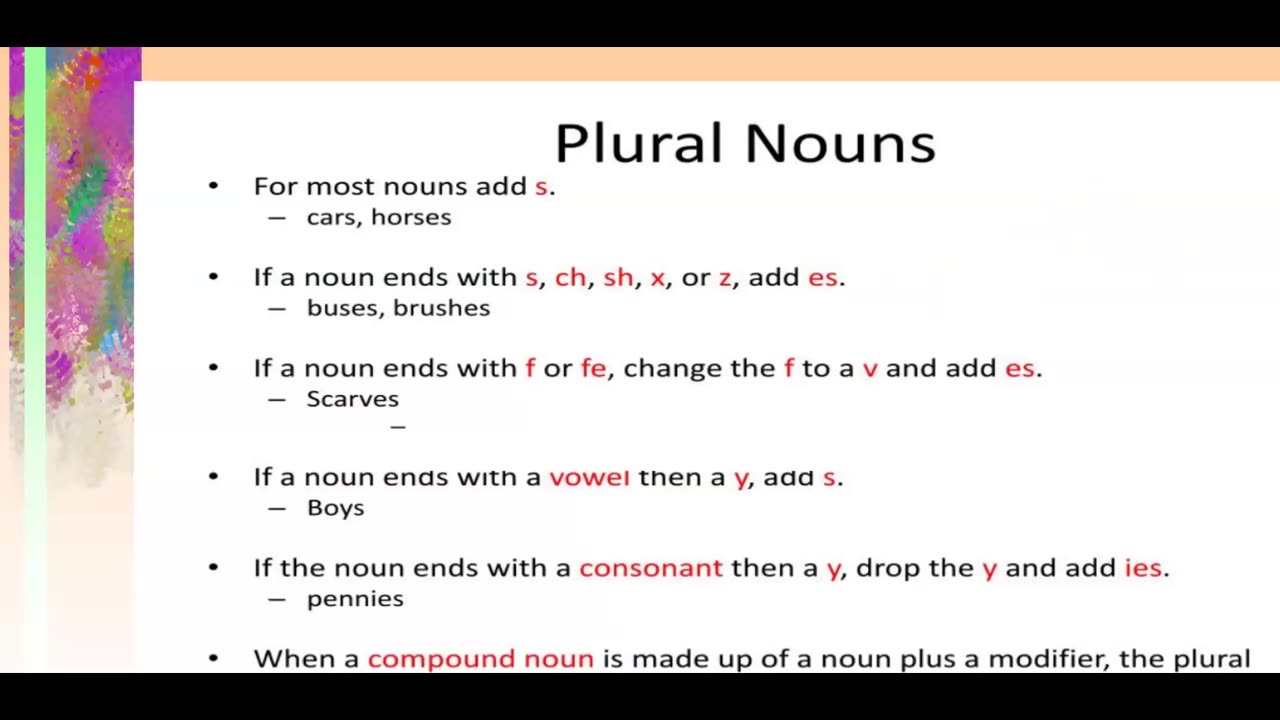 C16 Nouns