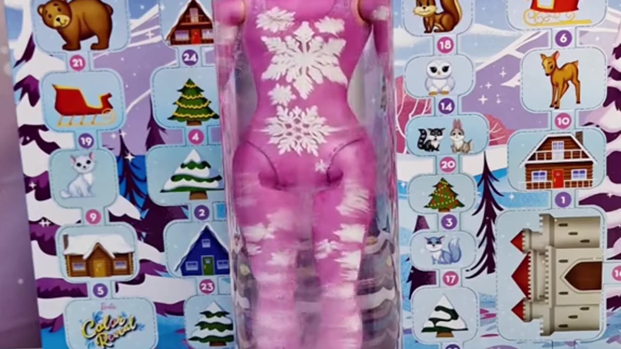 Color Revealing Barbie Color Reveal Advent Calendar 2022