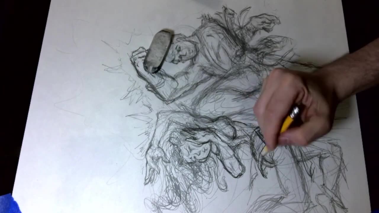 Lo-fi draw and chill_ Penciling page 116 part 2