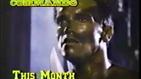 Arnold Schwarzenegger "Commando" Movie - Spectrum Cable TV Commercial from 1987