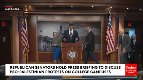 BREAKING NEWS: GOP Senators Put Colleges On Notice As 'Little Gazas' Spring Up On Campuses