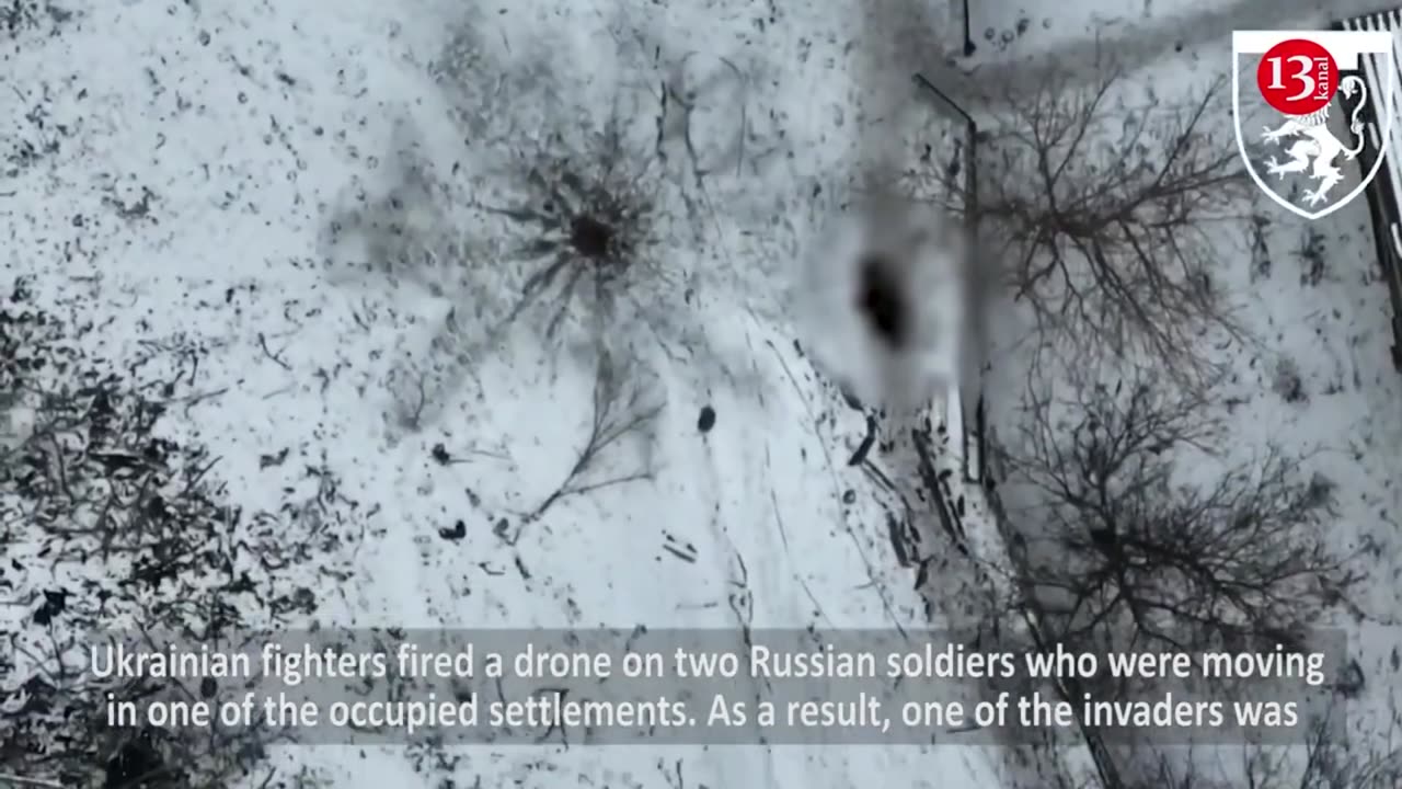 Russian soldier’s “love” for his fellow - Seeing the drone, he abandons the wounded soldier