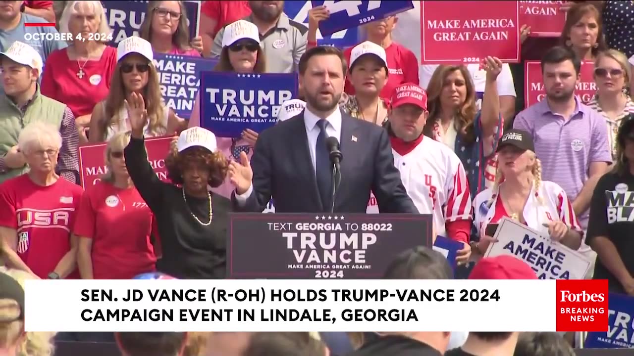 JD Vance- 'Disgrace' That FEMA Needs Hurricane Helene Funding After Spending On Illegal Immigrants