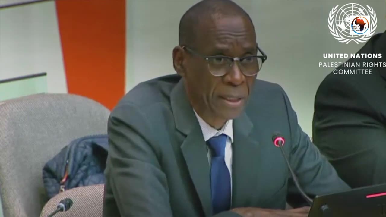 Ambassador Cheikh Niang BRAVE Speech on Palestine The Africa News Network