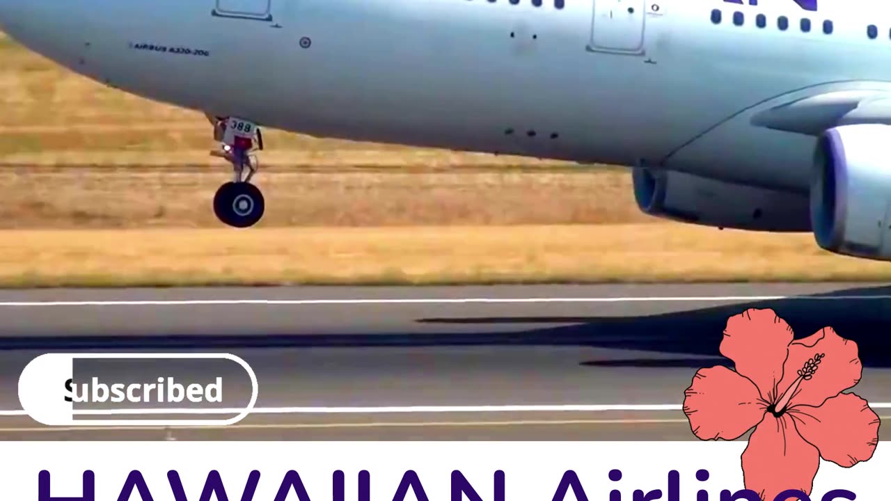 Hawaiian Airlines A330 Takeoff