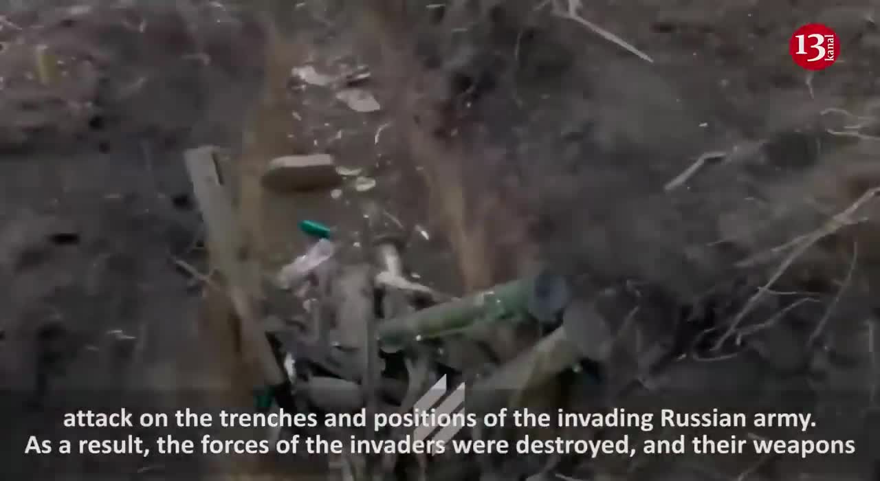 "Azov" fighters enter Russians’ trenches - weapons and ammunition captured