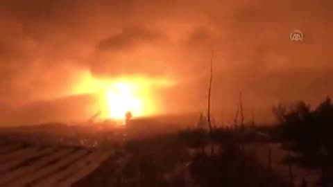 Footage reportedly out of southern Turkey following massive earthquake