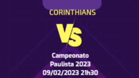 CORINTHIANS X SAO BERNARDO Campeonato Paulista 2023 09-02-2023 21h30 Sao Berna