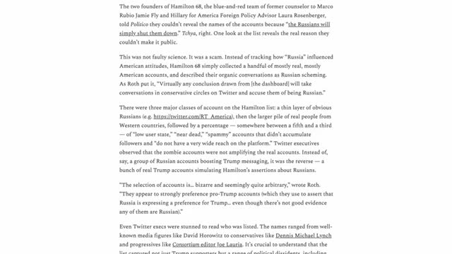 Meet Hamilton 68, the New King of Media Fraud