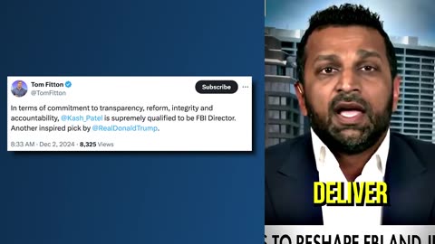 FITTON: Kash Patel is Supremely Qualified to be Trump s FBI Director!