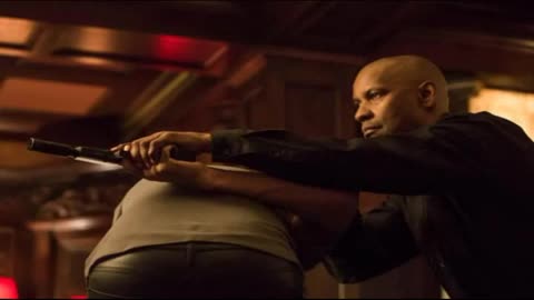 The equalizer fight scene reactions