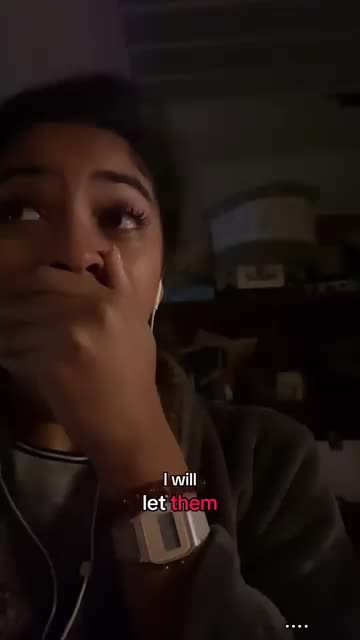 She’s not begging the devil she’s telling him. Wow you go girl well done mommy 👏🏾👏🏾