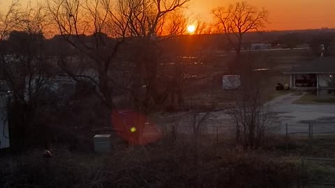 TEXAS SUNSET! ON THE ROOF… #motivation #diy #sunset