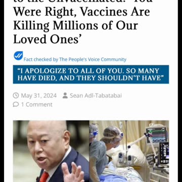 Vaccines are not for health!