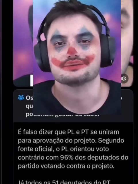 O palhaço está aqui, O Felipe Neto 🤡