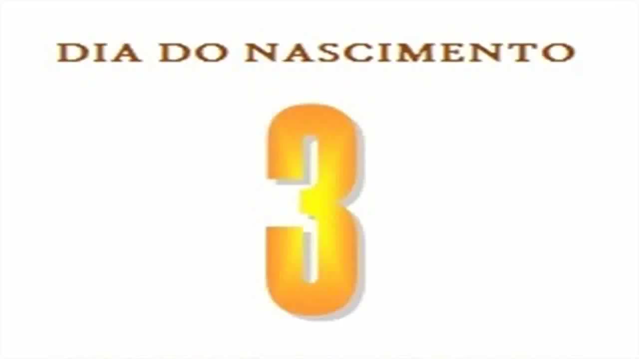 NASCIDOS NO DIA 3 - NUMEROLOGIA - O QUE O DIA DO NASCIMENTO REVELA SOBRE SUA PERSONALIDADE