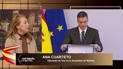 🔴ANA CUARTETO🔴 hay que hacer una gran alianza nacional para sacar a Sánchez de Moncloa🔴