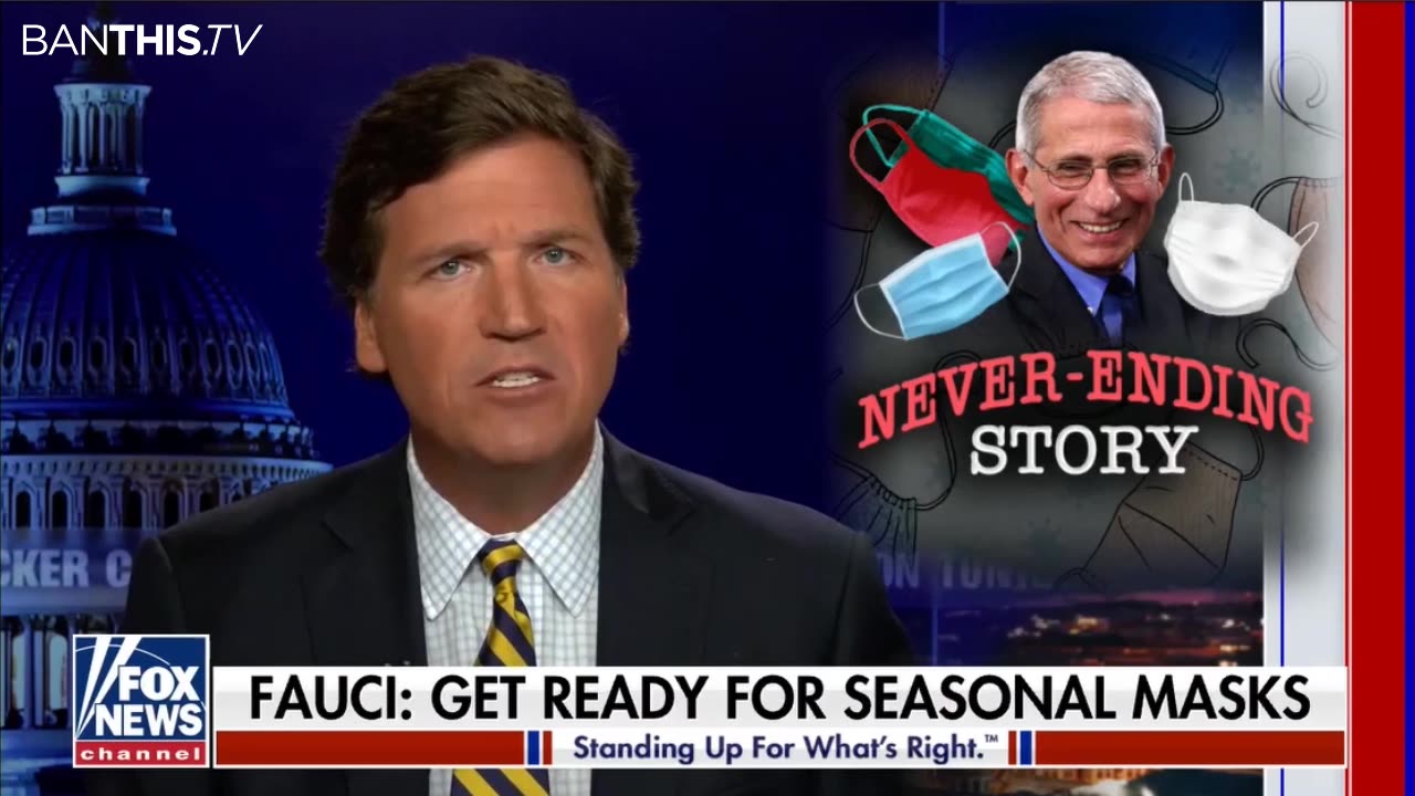 Tucker owns Fauci