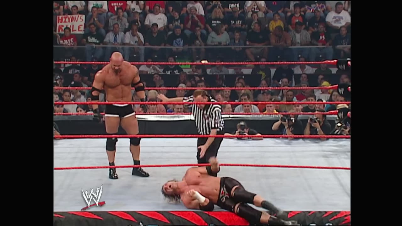 FULL MATCH- Triple H vs. Goldberg World Heavyweight Title Match- Unforgiven 2003