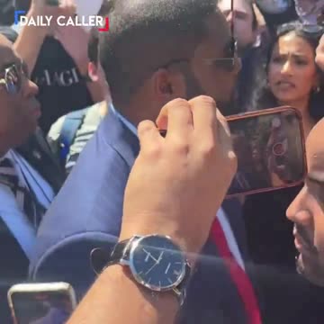 Byron Donalds Responds To Racist Insults By Anti-Israel Protestor