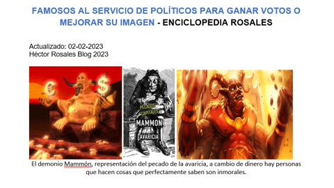 FAMOSOS AL SERVICIO DE POLÍTICOS PARA GANAR VOTOS O MEJORAR SU IMAGEN - ENCICLOPEDIA ROSALES