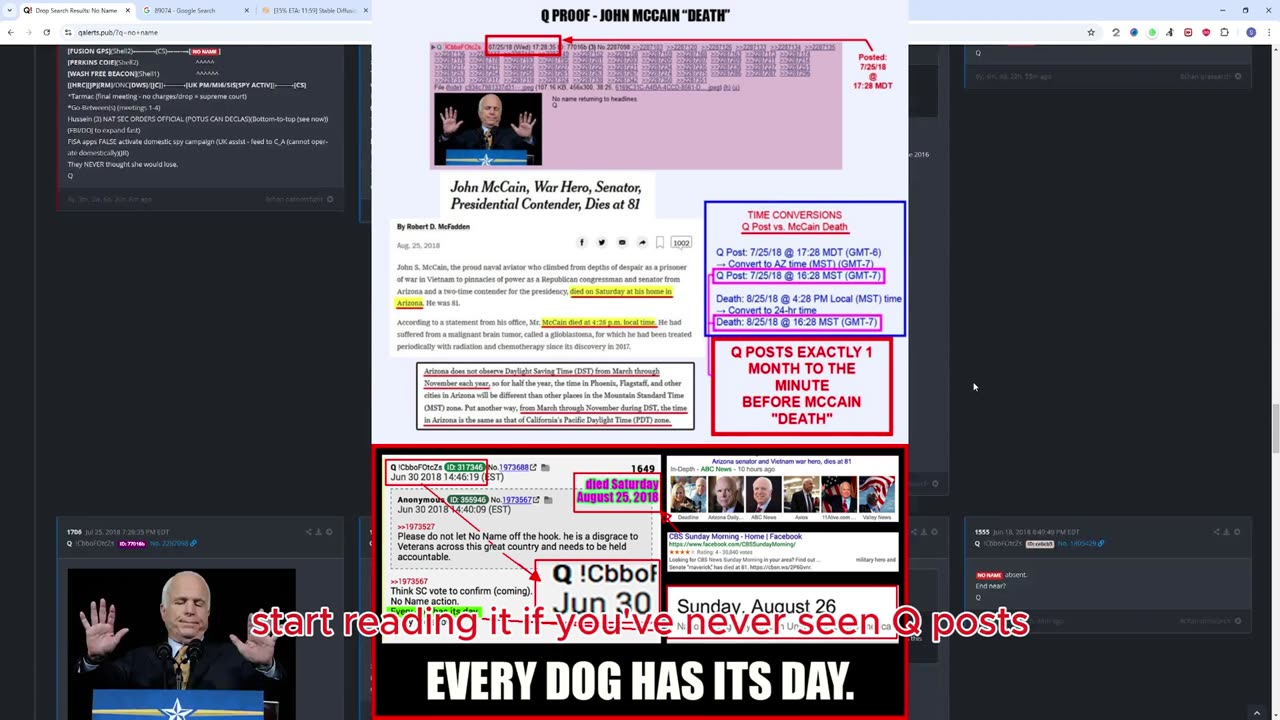 Q posts for 12/1/xx