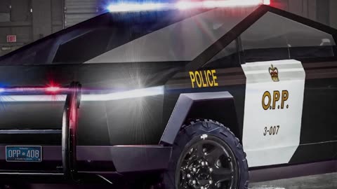 Cybertruck - Police vehicle