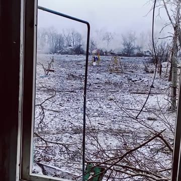 Ukrainian BMP Firing at Russians