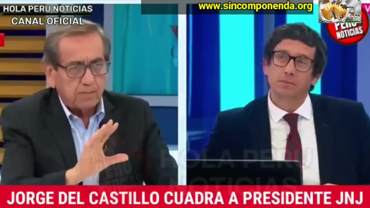 DEL CASTILLO LE TAPÓ EL HOCICO A SU ENTREVISTADOR DESESPERADO, NECIO Y TERCO
