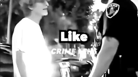 Cop teaches broccoli headed punk a lesson