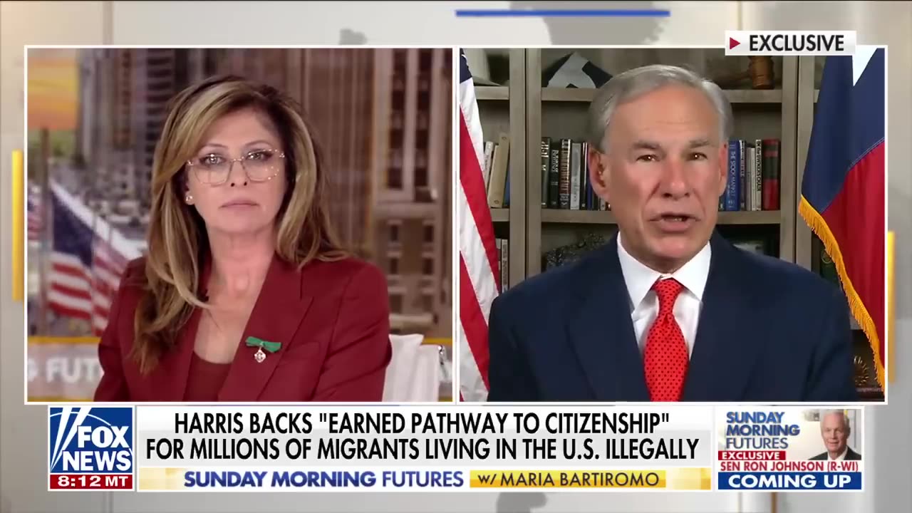 Texas Gov. Greg Abbott warns of grim outcome for border if Harris wins