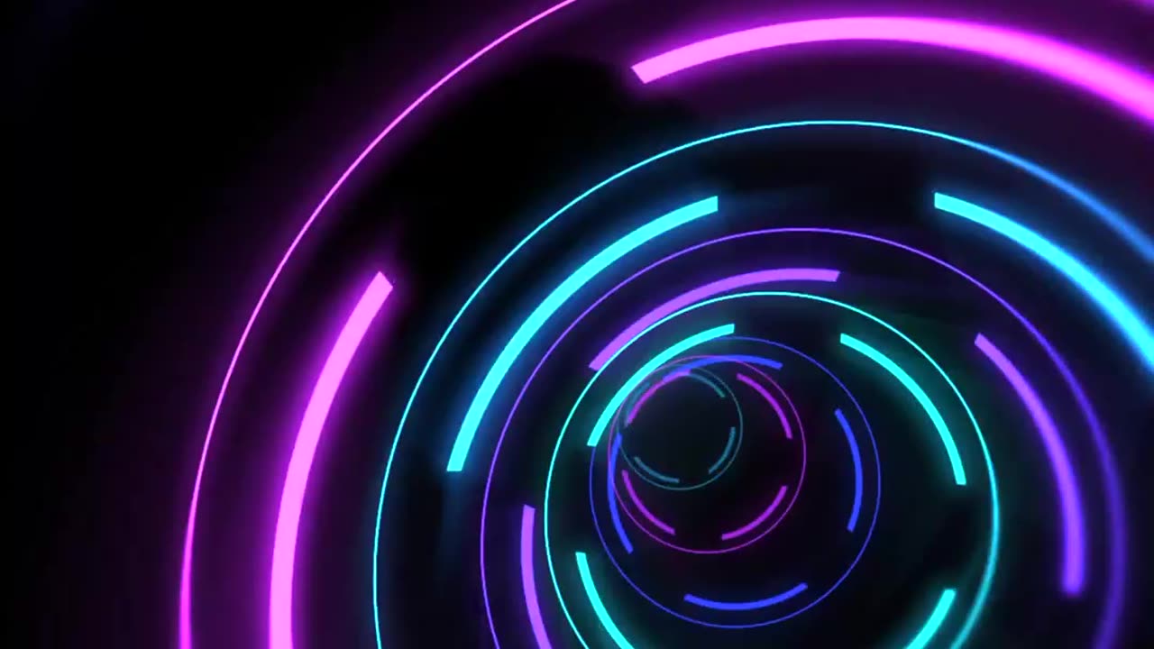 Infinite Tunnel Animation Motion Graphic