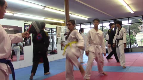 Smith Taekwondo gang doing real Taekwondo