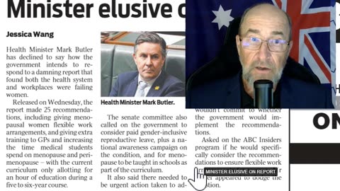 Minister elusive on report