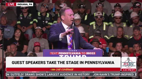 FULL SPEECH: Lee Zeldin at Trump Rally in Indiana, Pennsylvania - 9/23/24