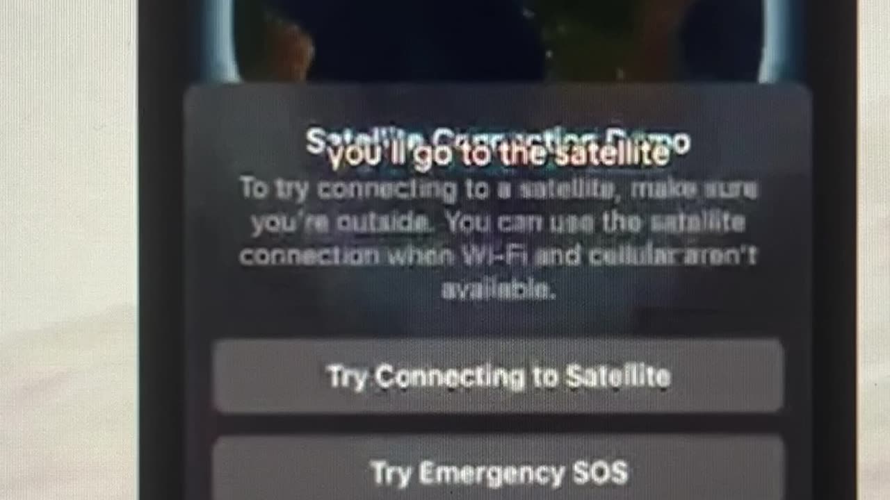 How to turn your cell phone into satellite phone when you have no WIFI or Cell Service