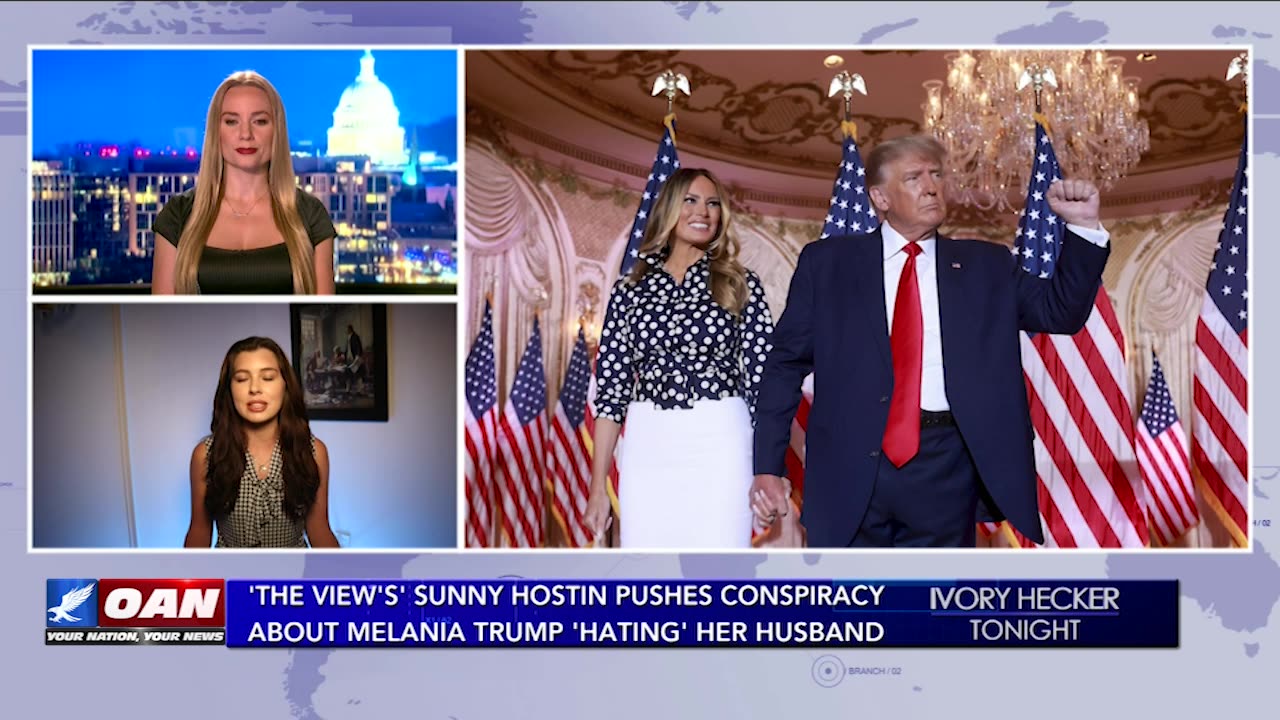 Ivory Hecker - Sunny Hostin Pushes Melania Trump Conspiracy - W/ Morgonn McMichael, 10/4/24