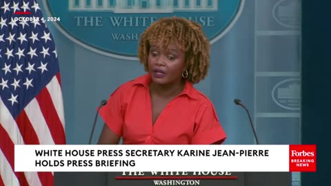 JUST IN- White House Holds Press Briefing As Israel's Push Into Lebanon Continues (1)