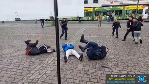 Brutal knife attack on Islam critic Michael Stürzenberger in Mannheim