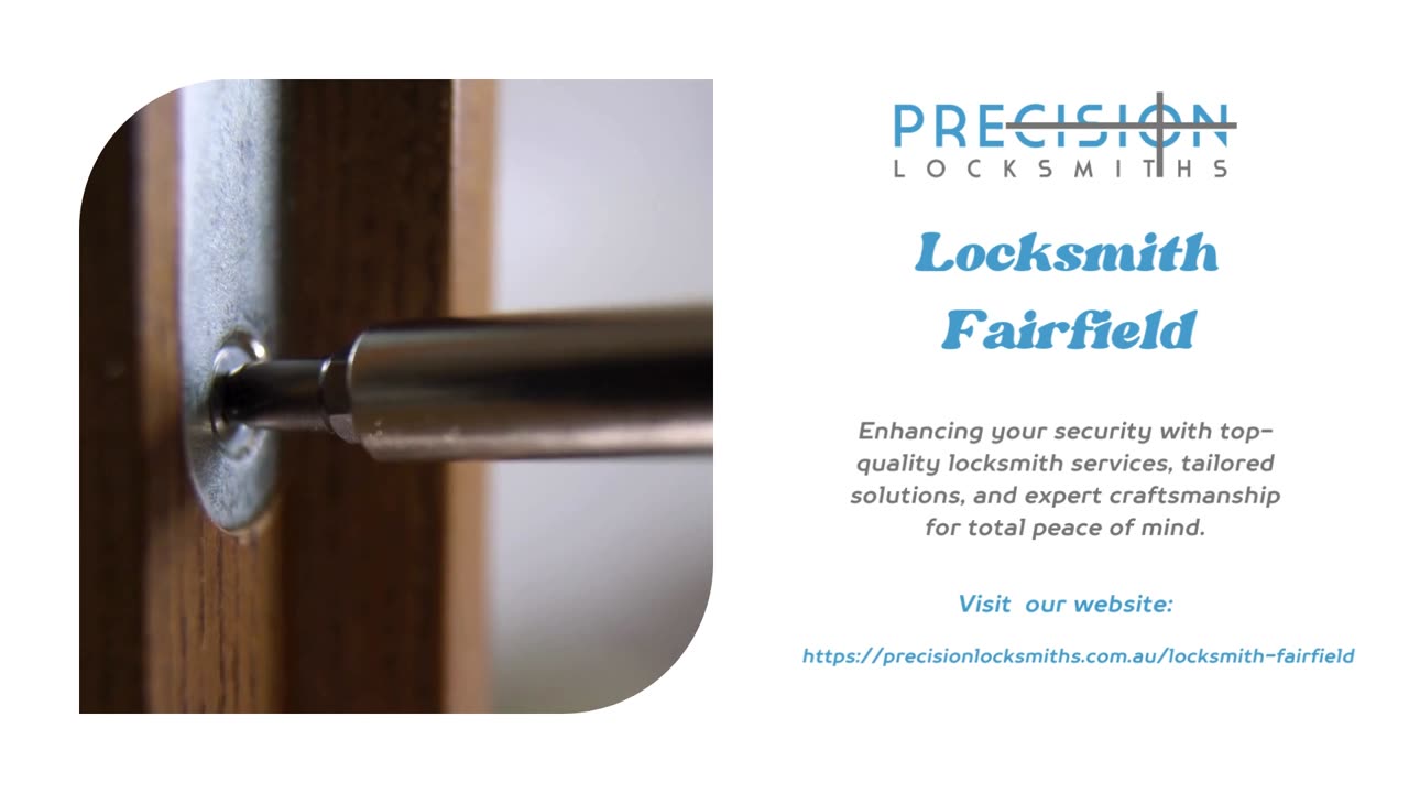 Trusted Locksmith in Fairfield for Comprehensive Security Solutions